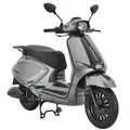 Motorroller Napoli 125 ccm 85 km/h EURO 5+ silber-schwarz