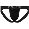 WOH Tanga Herren Jockstrap 1er Pack Baumwolle (Packung, 1er Pack) schwarz L