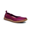El Naturalista Damen Klassische Ballerinas ORIGEN, Frauen Flats,Ballett-Schuhe,Ballet-Flats,flach,Ausgehschuhe,Abendschuhe,Burdeos,40 EU / 7 UK