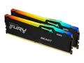 Kingston FURY Beast RGB - DDR5 - Kit - 32 GB: