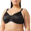 Triumph Essential Minimizer W X BH, Schwarz, reduziert das Brustvolumen optisch um eine Cup-Größe, Schwarz (BLACK (04) 04), 95G