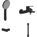Villeroy & Boch Oasis Wannenarmatur Set 4in1 Aufputz Badarmatur Handbrause