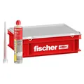 fischer Montagemörtel FIS VL 300 T im praktischen Handwerkerkoffer, wirtschaftliche Lösung für Standardanwendungen in Voll- und Lochstein und gerissenem Beton, 10 Kartuschen à 300 ml