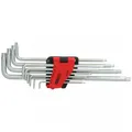 KS Tools TX-Winkelstiftschlüssel-Satz, extra lang, 10-tlg