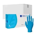 ABENA® Classic Nitrilhandschuhe, puderfrei, blau 1999905274 , 1 Karton = 10 Packungen à 100 Stück, Größe L