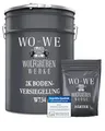 WO-WE 2K Epoxidharz Bodenversiegelung Bodenbeschichtung Klar/Farblos - 9Kg