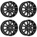 4 Dezent KC black Felgen 8.0Jx18 6x139.7 für Toyota Hilux Land Cruiser
