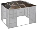 KONIFERA Pavillon-Ersatzdach, Dachplatten für »Antigua«, BxT: 300x365 cm