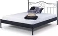 Metallbett Alessia – 140 x 200 cm / schwarz