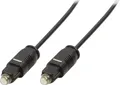LogiLink Digitales Audio-Kabel optisch TOSLINK M bis M 2 m Glasfaser Schwarz (CA1008)