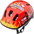 Meteor Schutzhelm, Kinderhelm, Fahrradhelm, Rollschuhe, KS06 Helm Kinderfahrradhelm Helm, größe S 48-52 cm Firetracker