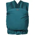 Hoppediz Babytragetuch, Petrol, Textil, 50x0.1x540 cm, Baby on Tour, Babytragen & Tragetücher