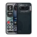 Nothing Phone (4a) - 50 MP Triple-Kamera, bis 70x Ultra-Zoom, Transparentes Smartphone, Langer Akku, 50W Schnellladen, 120Hz AMOLED, Glyph Bar, 12GB+256GB - Schwarz