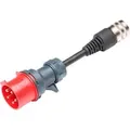 Sicherheitsadapter JUICE CONNECTOR, CEE32 / 400V, 3-phasig rot, für JUICE BOOSTER 2