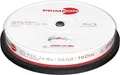 20 Primeon Rohlinge Blu-ray BD-R DL full printable photo on disc 50GB 8x Spindel