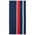 ZOLLNER Strandtuch - hautfreundliches und saugstarkes Badetuch in 100x200 cm - waschbar bis 60°C - Baumwolle - mit zeitlosen Streifen - Oeko Tex® Zertifiziert
