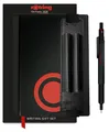 rotring Druckkugelschreiber 600 schwarz Geschenkset