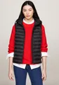 Tommy Hilfiger Steppweste LW PADDED GLOBAL STRIPE VEST (Global Serie TH WOMEN) abnehmbare Kapuze, Übergangsweste