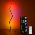 Northpoint RGB LED Stehlampe Faltbar Digitale LEDs 178 cm hoch Wandleuchte Musik- & Farbeffekte