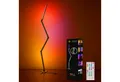 Northpoint LED Stehlampe RGB Faltbar Digitale LEDs 178cm hoch Wandleuchte Musik Timer