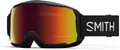 SMITH GROM Schneebrille 2026 black/red sol-x mirror