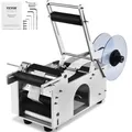 VEVOR halbautomatische Etikettiermaschine für Rundflaschen 13–150 mm