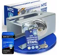 NTG Nutzfahrzeug Technik GmbH Anhängerschloss NTG Anhängerschloss Kupplungsschloss verzinkt und witterungsbeständig (1-tlg), U-Schloss, Vorhängeschloss, Hängevorhängeschloss, wetterfest, robust