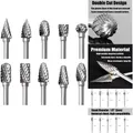Hartmetall Frässtiffe Set 10 Stück 1 8