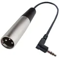keepdrum MC025XMJ Audiokabel XLR-M - 3.5mm Klinke 30cm