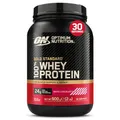Optimum Nutrition Gold Standard 100% Whey, Proteinpulver, Geschmack Weiße Schokolade Himbeere, 900g, 30 Portionen, Verpackung Kann Variieren