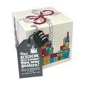 SURPRISA Rätselbox | Geldgeschenke Verpackung, Gutscheine zum Geburtstag oder Hochzeit | kleine Geschenkbox Geschenkrätsel, farbig