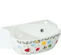 Creavit Waschtisch KID Keramik Kind-Handwaschbecken, 39x29cm, mit Farbdruck, Creavit-CK035-FF