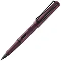 Lamy safari scarlet Füller - Füllhalter mit ergonomischem Griff & polierter Stahlfeder in Strichbreite B - robuster ASA-Kunststoff - inkl. Tintenpatrone T 10 blau - Rechtshänder