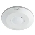 Deckenbewegungsmelder 360° HF-Sensor flach Mikrowellensensor Hochfrequenz weiß
