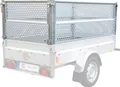 STEMA Gitteraufsatz, 66 cm hoch, passend für STEMA Anhänger AN 750, BASIC 750, BASIC 850, BASIC 1000 mit Kasteninnenmaß 201 x 108cm