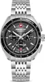 SWISS MILITARY HANOWA Herrenuhr Quarzuhr silber / grau onesize Herren 41 SMWGI0003302, SMWGI0003303