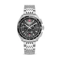 Swiss Military Hanowa SMWGI0003302 Defender Herrenuhr mit Stahlband Chrono Saphirglas