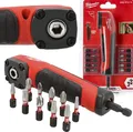 Milwaukee ‎4932471274 Winkelaufsatz für Akkuschrauber SHOCKWAVE 11 tlg. Bit Set