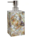 Sanilo Seifenspender Marmor Braun, modernes & stylisches Design, stabile Pumpe, hochwertig