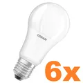 6er Sparset OSRAM E27  LED SUPERSTAR dimmbar matt 14W wie 100W warmweißes Licht