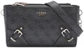Guess Hwqg8744720 Didi Mini Dual Compartment 4G Logo Damen Tasche In Coal