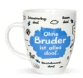 Sheepworld Tasse Tasse Ohne Bruder ist alles doof
