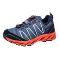 CMP Kids Altak Trail Shoes Wp 2.0 Hiking, Bluestone-Arancio, 47 EU, Bluestone Arancio, 31 EU