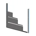 MaSys Hochwasser-Set "Standard", HxB: 100 x 120 cm - silberfarben