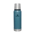 Stanley 1913 Classic Legendary Thermoskanne 0.94L - Hält 24 Stunden Heiß Oder Kalt - Spülmaschinenfest - Deckel Dient Als Becher - Isolierflasche BPA Frei - Edelstahl Thermosflasche - Hammertone Lake