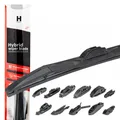 AMiO Hybrid Multiconnect Wischerblatt 18"" 450mm 45cm 11 Adapter AMIO-