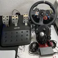 Logitech G29 Lenkrad, Pedale und Schalthebel