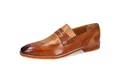 Melvin & Hamilton Leonardo 46 Leder-Loafers für Herren Loafer Flache Absätze, Echtes Leder, Vegetabile Gerbung