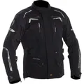 Richa Infinity 2 wasserdichte Motorrad Textiljacke, schwarz, Größe M für Männer