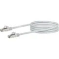 Schwaiger CAT6 Netzwerkkabel, S/FTP, 0,5m, weiß